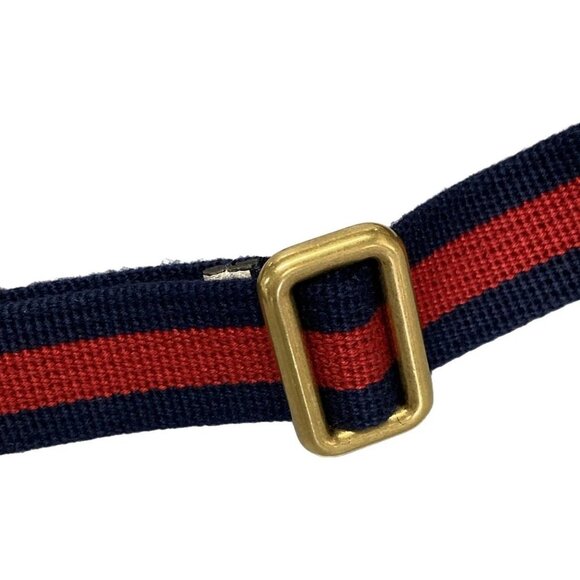 Auth GUCCI Print Small Belt Bag 527792 White Leather Bum Bag - Picture 9 of 16